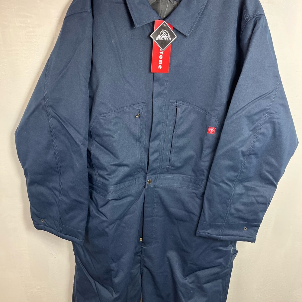 Firestone Mens Insulated Coverall Navy Size 2XL